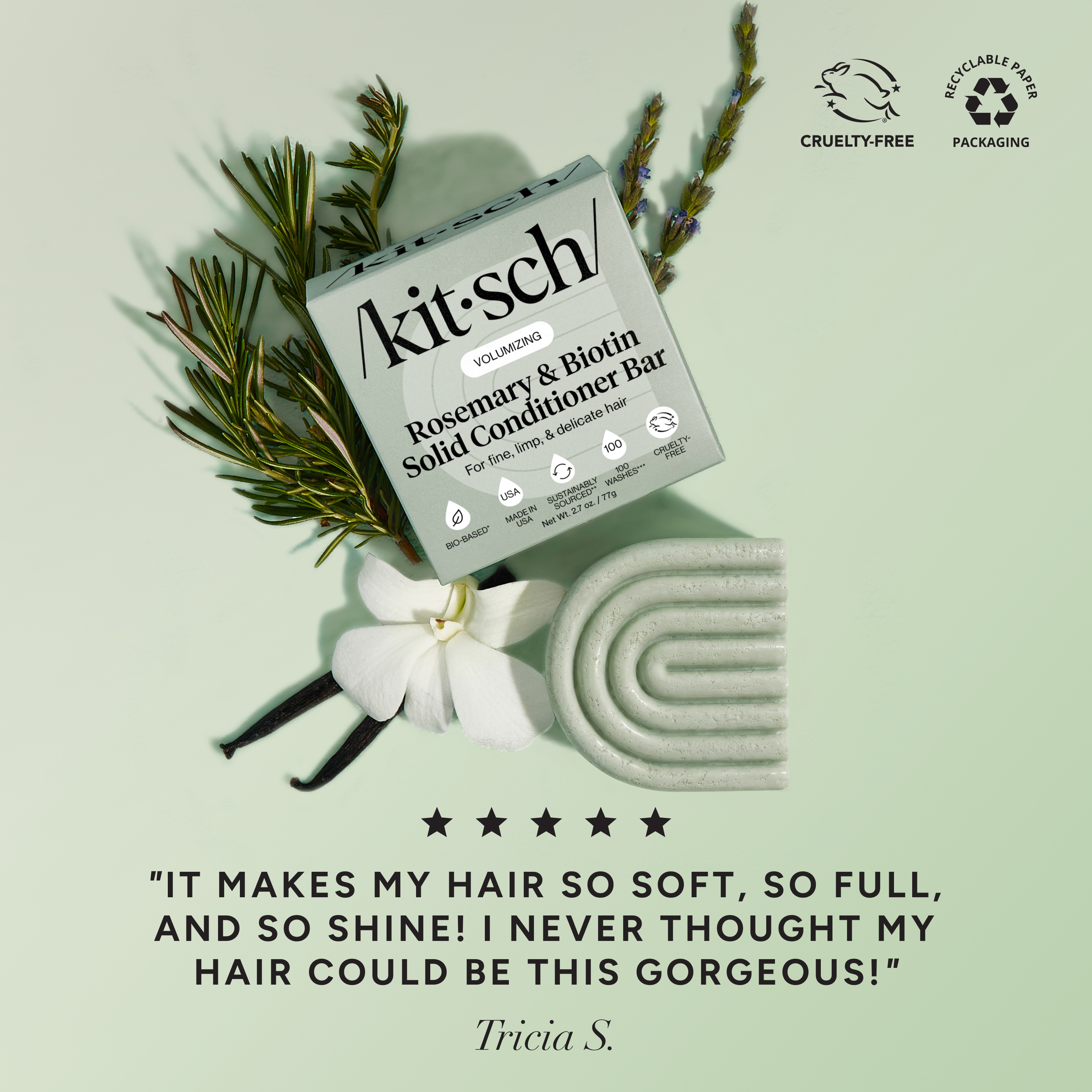 Rosemary and Biotin Volumizing Conditioner Bar - Signature Selection