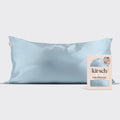 Satin Pillowcase in Haze Blue - King - Curated Collection