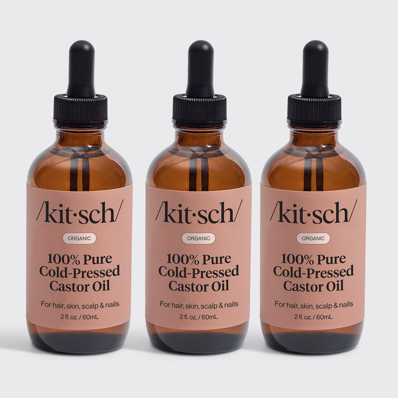 100 Pure Castor Oil 3-Pack - Everyday Essentials