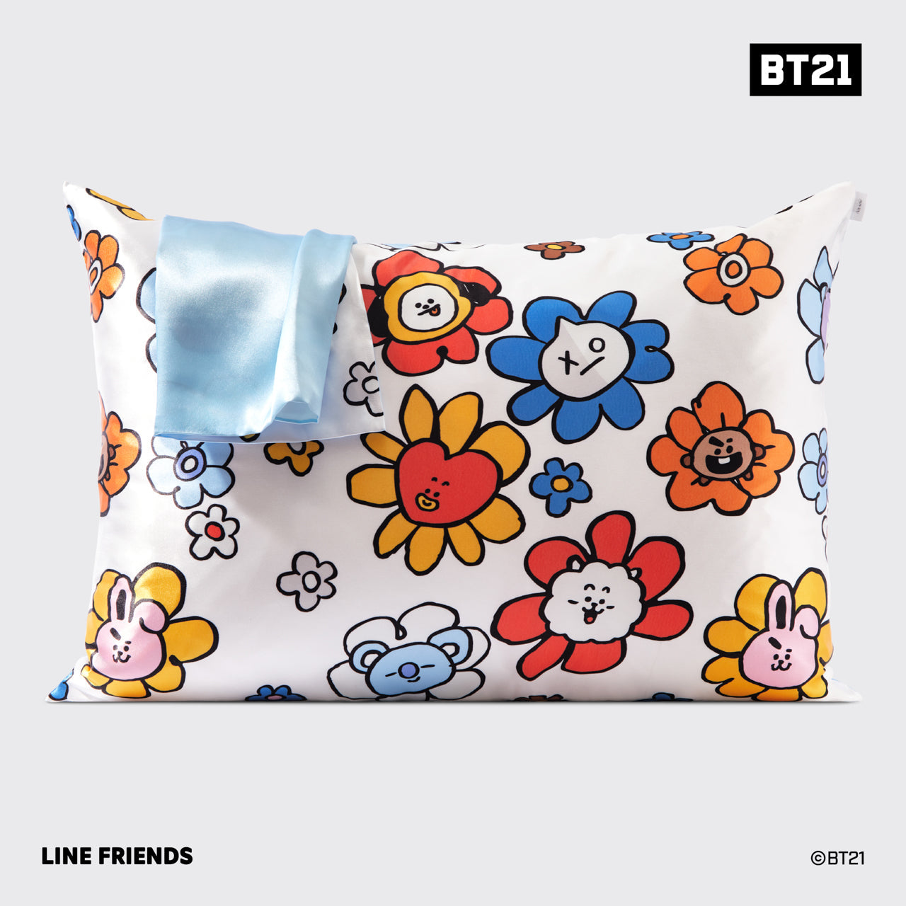 Kitsch x BT21 Satin Pillowcase in KOYA - Everyday Essentials