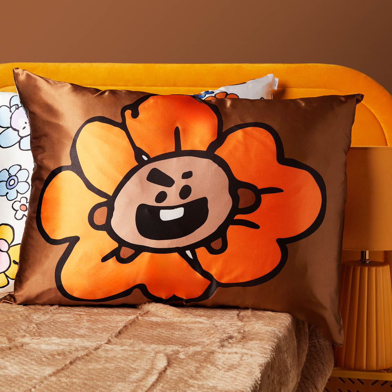 Kitsch x BT21 Satin Pillowcase in SHOOKY - King - Everyday Essentials