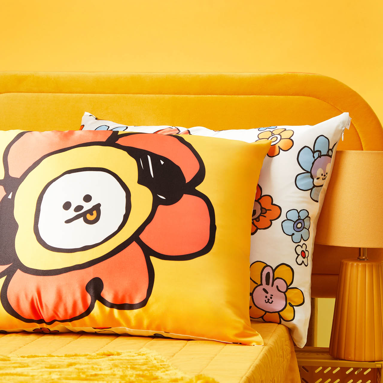 Kitsch x BT21 Satin Pillowcase in CHIMMY - King - Signature Selection