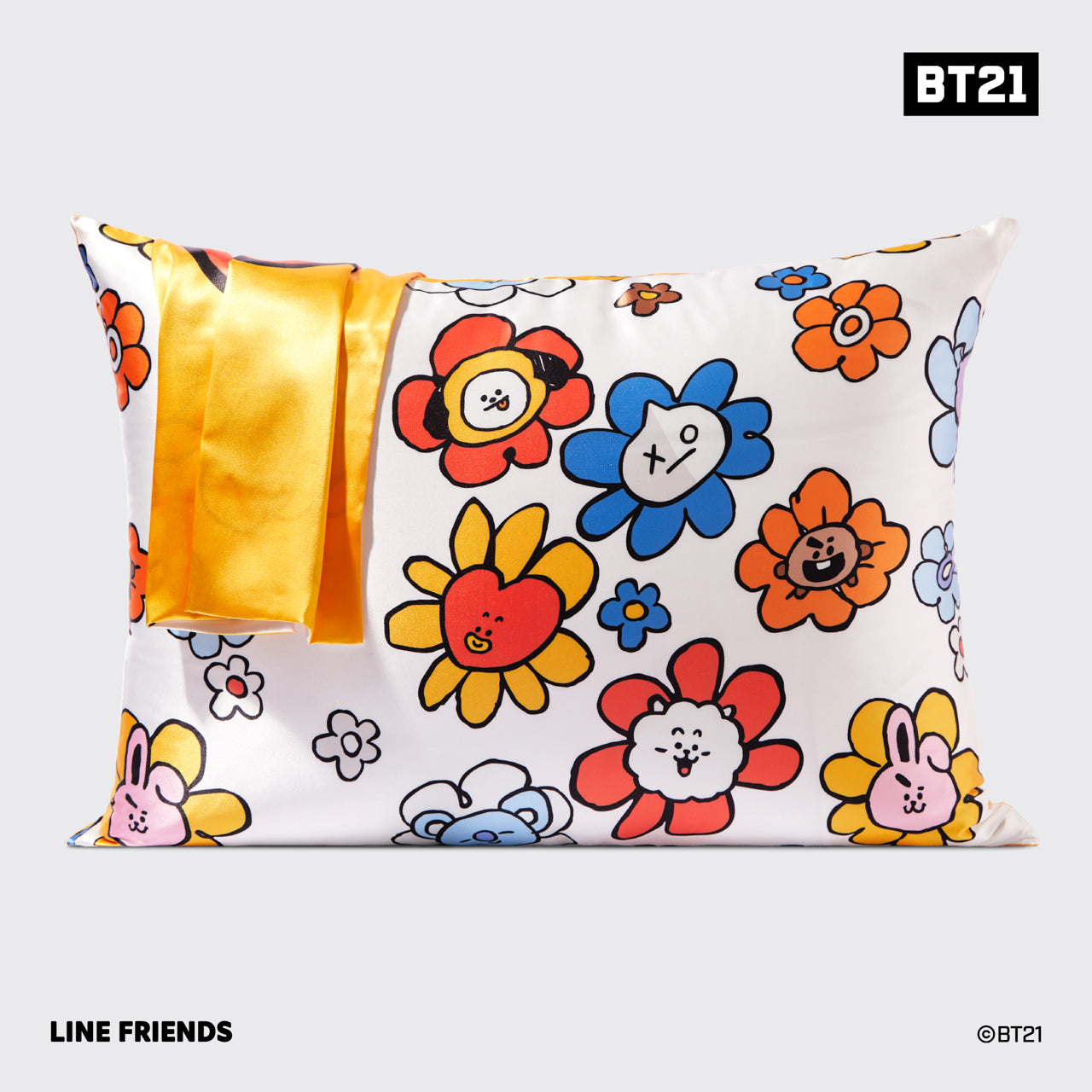 Kitsch x BT21 Satin Pillowcase in CHIMMY - Curated Collection