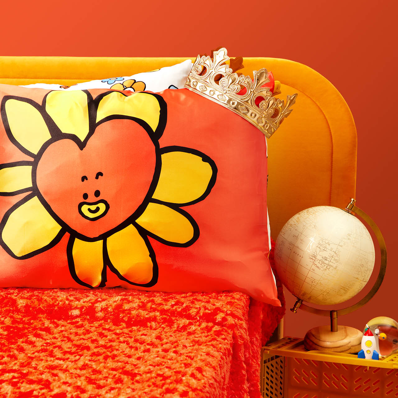 Kitsch x BT21 Satin Pillowcase in TATA - King - Everyday Essentials