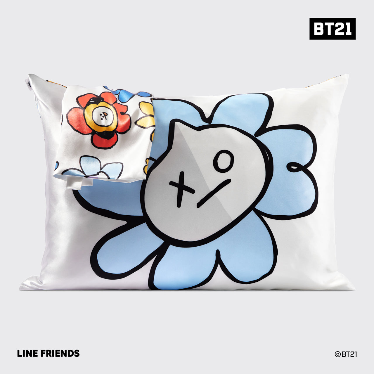 Kitsch x BT21 Satin Pillowcase in VAN - Signature Selection