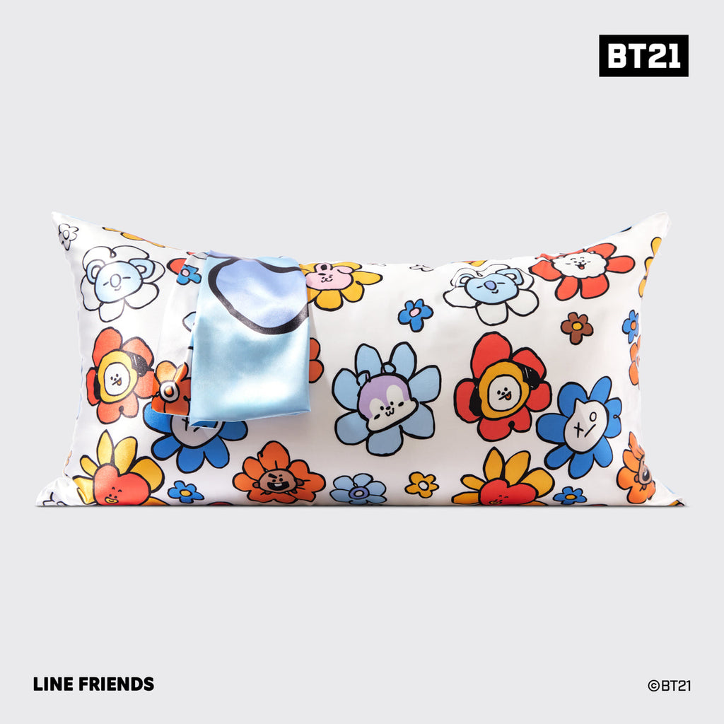 Kitsch x BT21 Satin Pillowcase in KOYA - King - Signature Selection