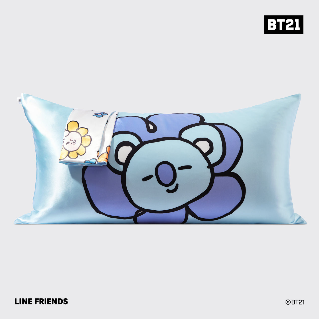 Kitsch x BT21 Satin Pillowcase in KOYA - King - Signature Selection
