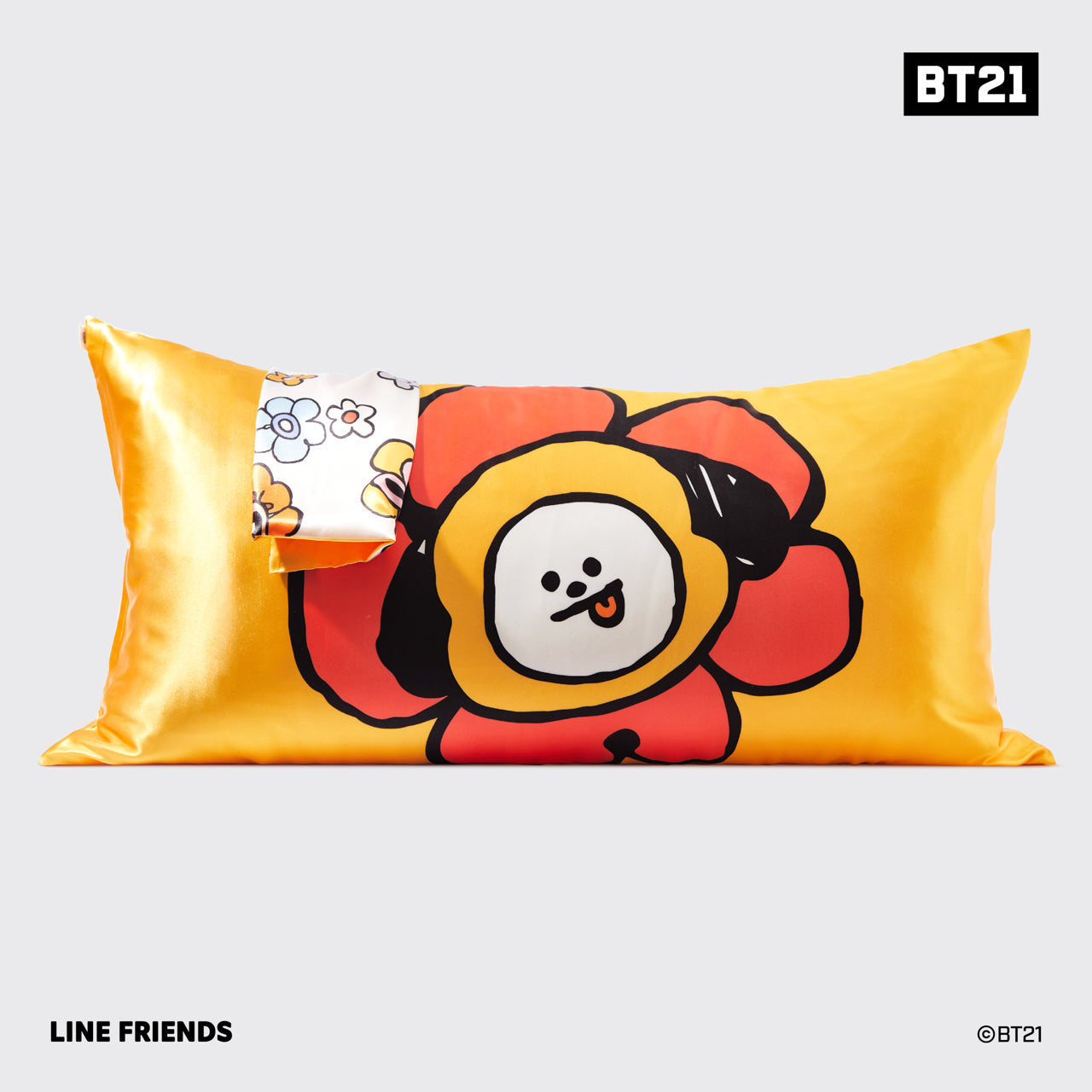 Kitsch x BT21 Satin Pillowcase in CHIMMY - King - Signature Selection