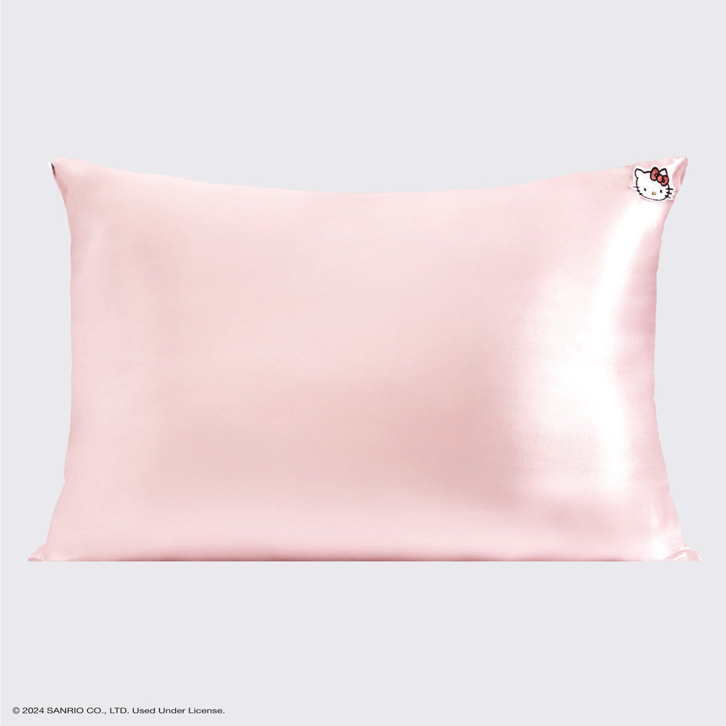 Kitsch x Hello Kitty Satin Pillowcase in Pink Hello Kitty Face - Signature Selection
