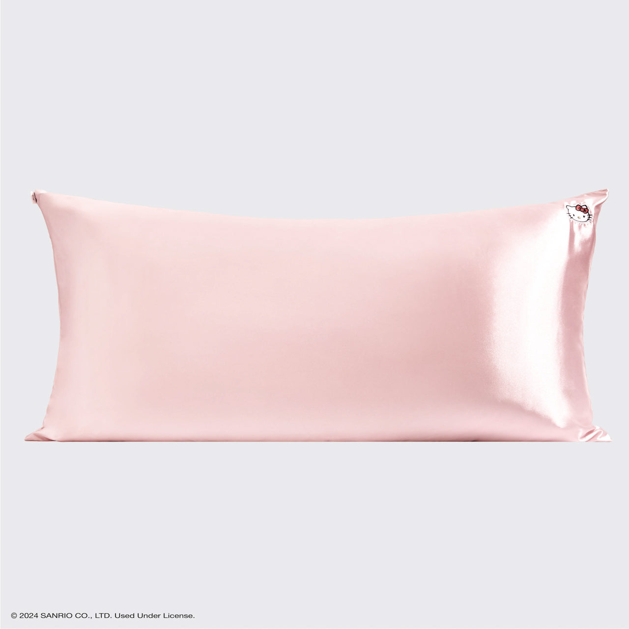 Kitsch x Hello Kitty Satin Pillowcase in Pink Hello Kitty Face - King - Everyday Essentials