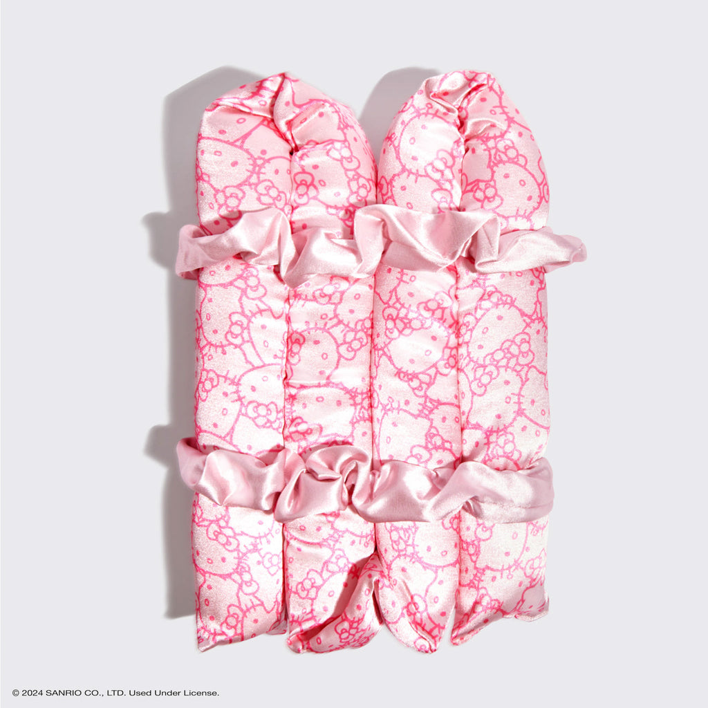 Kitsch x Hello Kitty XL Heatless Curling Set in Hello Kitty Faces - Curated Collection