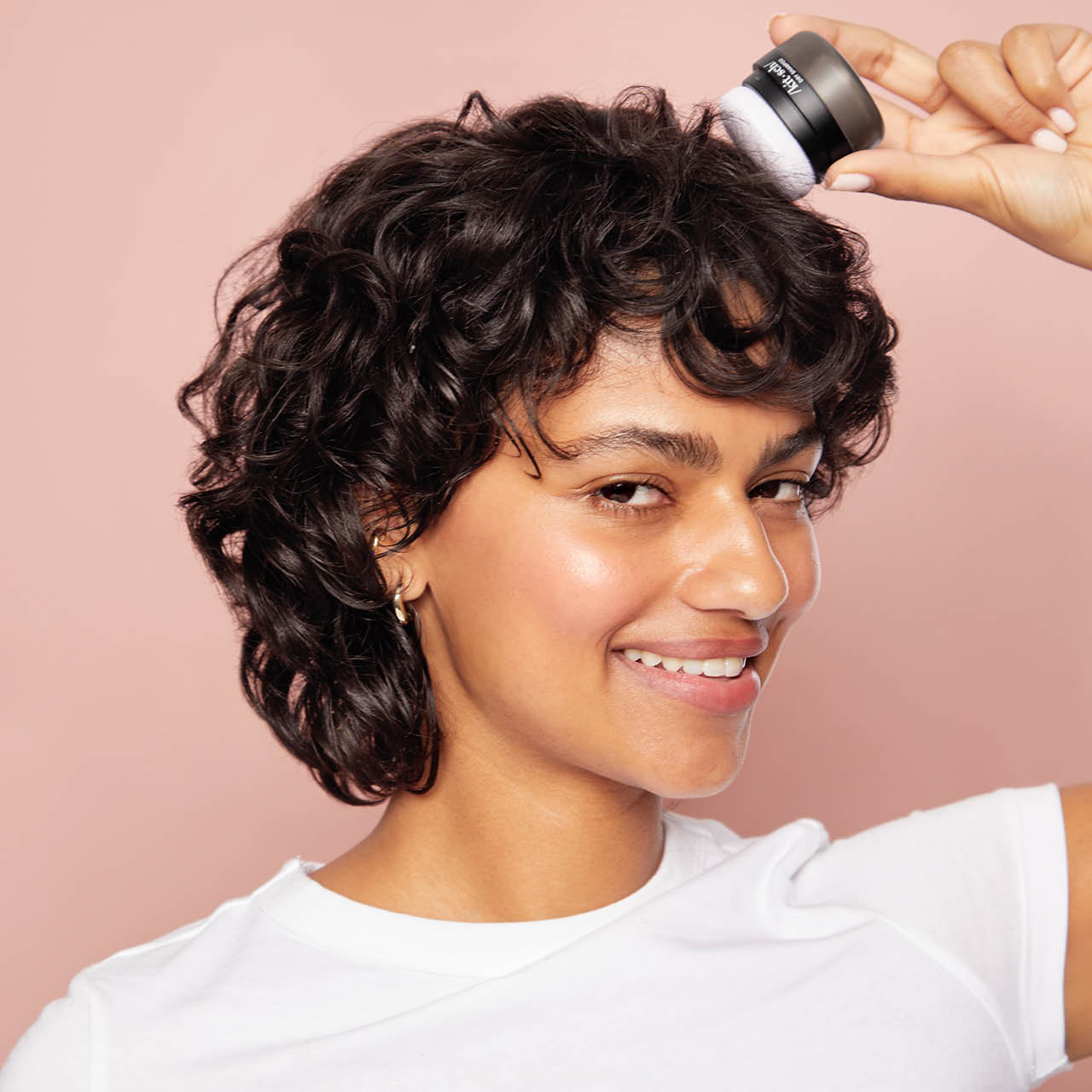 Dark Volumizing Rice Protein Dry Shampoo with Puff - Curated Collection