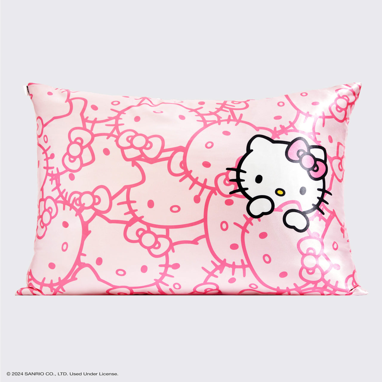 Kitsch x Hello Kitty Satin Pillowcase in Pink Hello Kitty Faces - Curated Collection