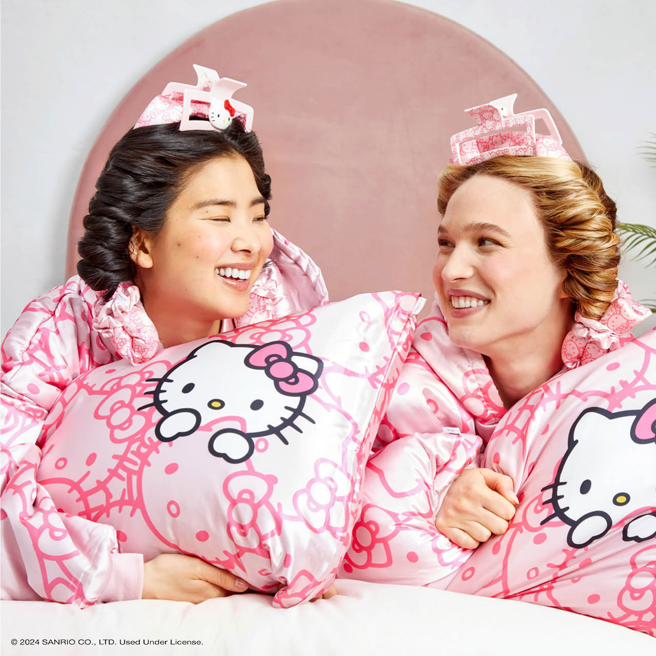 Kitsch x Hello Kitty Satin Glazey in Pink Kitty Faces - Signature Selection