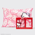 Hello Kitty x Kitsch Satin Pillowcase and Pillow Scrunchie 2pc Set - Signature Selection