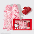 Hello Kitty x Kitsch XL Satin Heatless Styling and Bow Claw Clip 4pc Set - Curated Collection