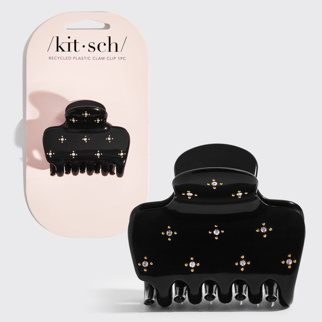 Black Rhinestone Cloud Claw Clip - Everyday Essentials
