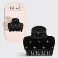 Black Rhinestone Cloud Claw Clip - Everyday Essentials
