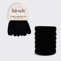 Black Thick Elastics 6pc Set - Curated Collection