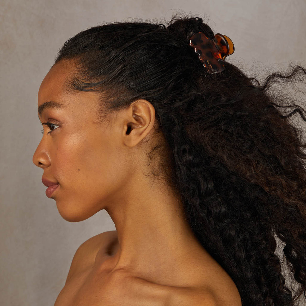 Black and Tort Cloud Claw Clips 2pc Set - Signature Selection