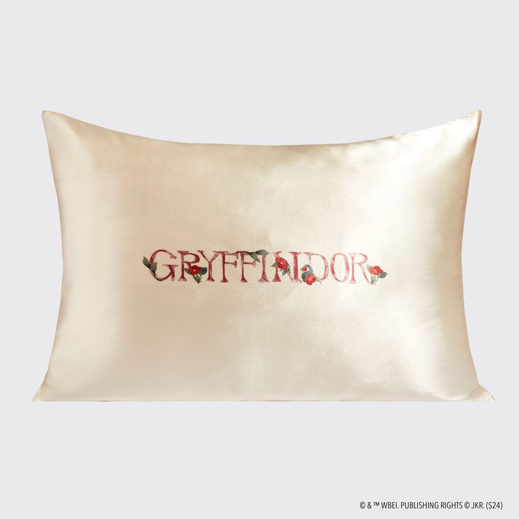 Kitsch x Harry Potter Satin Pillowcase in Gryffindor 2 Pack - Curated Collection