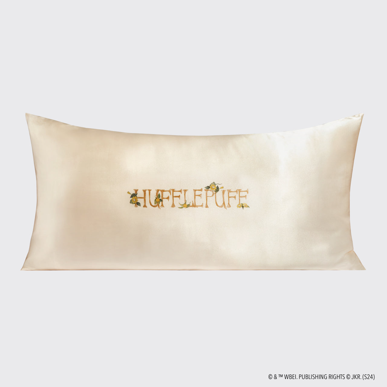 Kitsch x Harry Potter Satin Pillowcase in Hufflepuff 4 Pack - King - Signature Selection