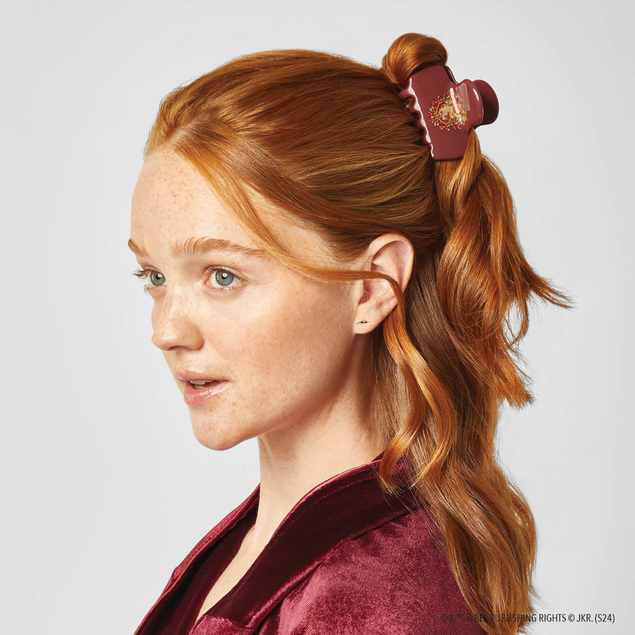 Kitsch x Harry Potter Cloud Claw Clip in Gryffindor - Everyday Essentials