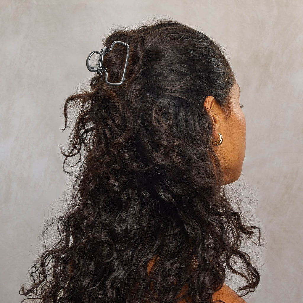 Hematite Metal Cloud Claw Clip - Signature Selection
