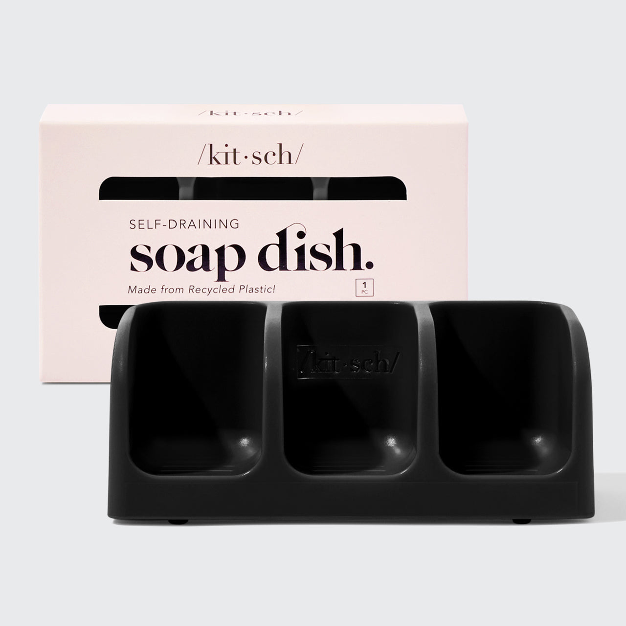 Volumizing Rosemary Black Self Draining Soap Dish Bundle - Signature Selection