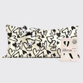 Satin Pillowcase in Heart Print - King - Signature Selection