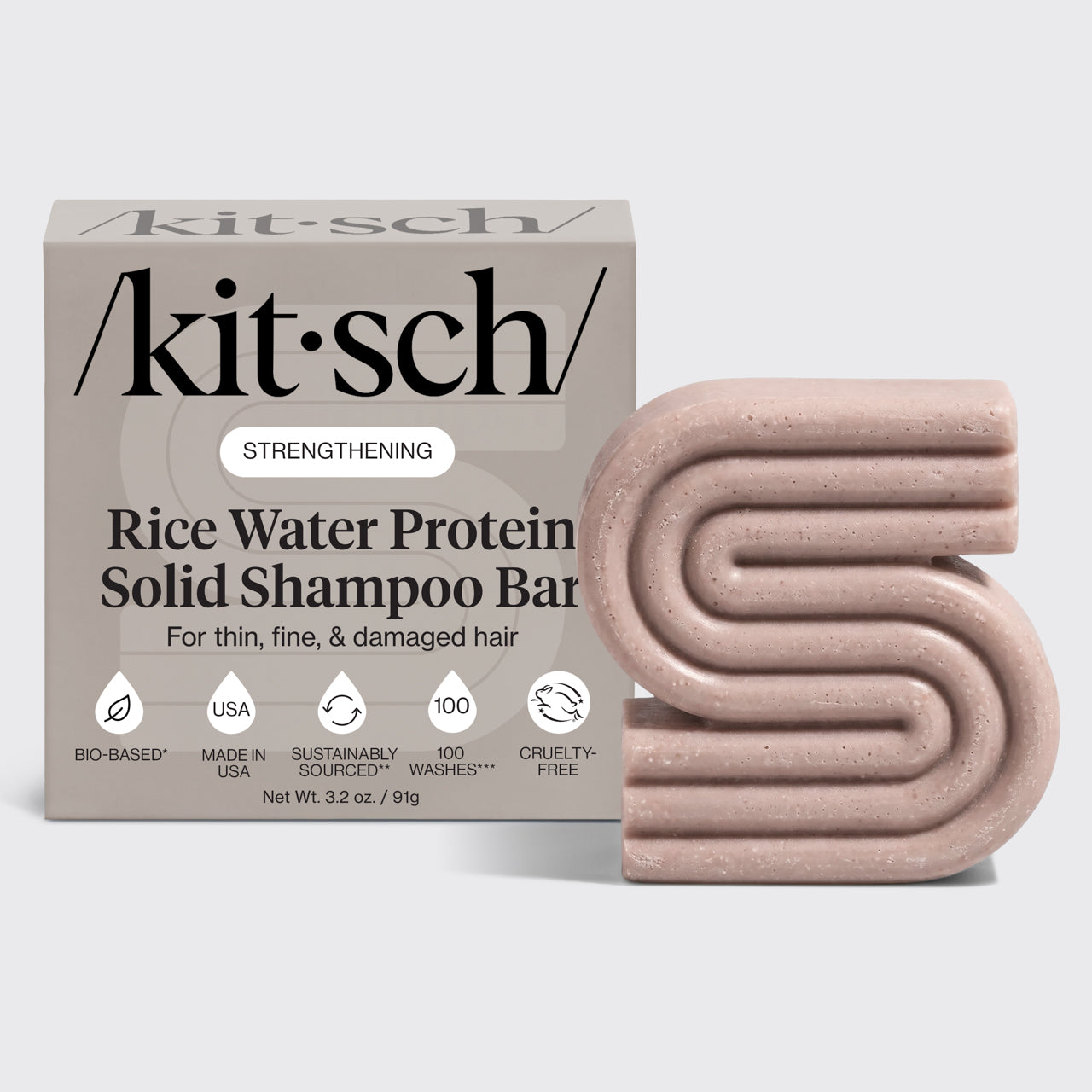 Rice Water Shampoo Bar for Hair Growth - Signature Selection