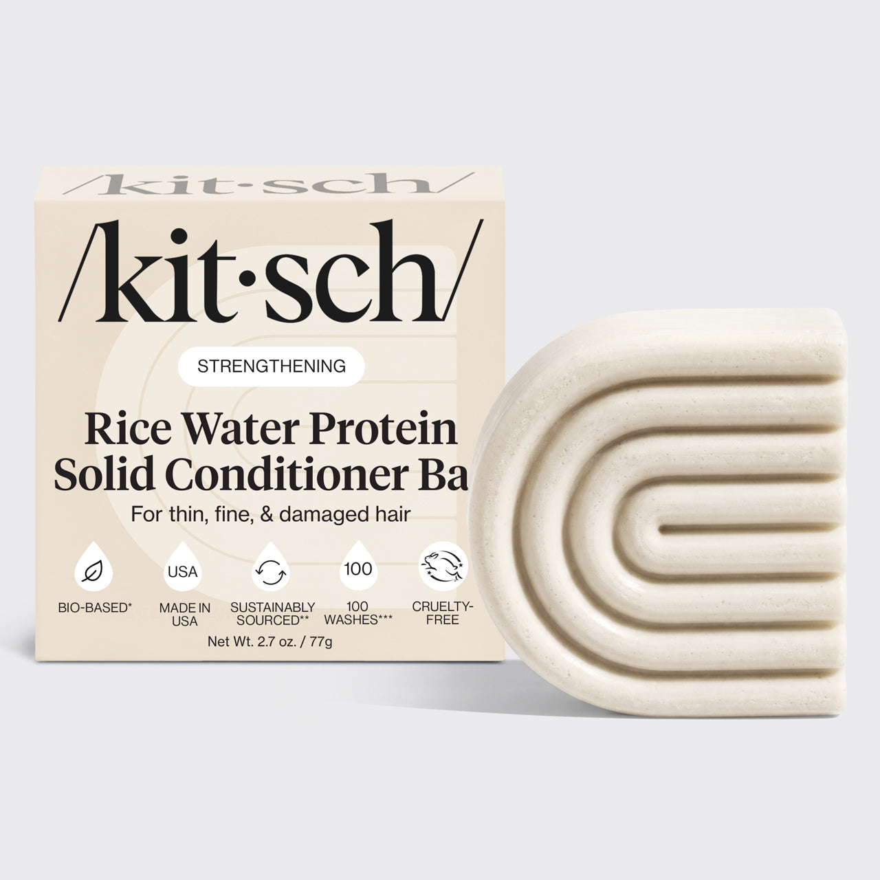 Rice Water Conditioner Bar for Hair Growth - Everyday Essentials