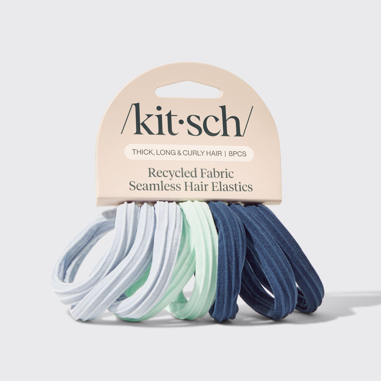 Garden Bouquet Seamless Hair Elastics 8pc Set - Everyday Essentials