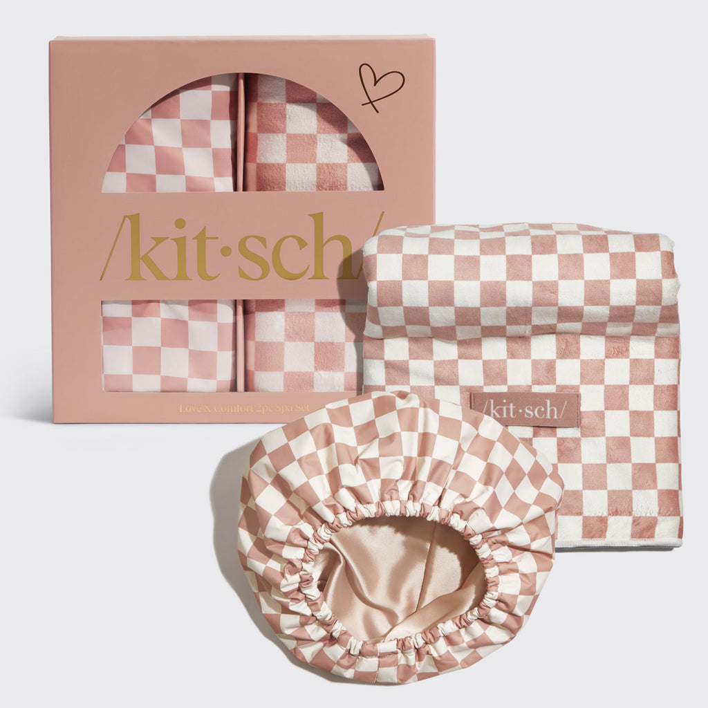 Flexi Shower Cap and XL Hair Towel 2pc Set - Everyday Essentials