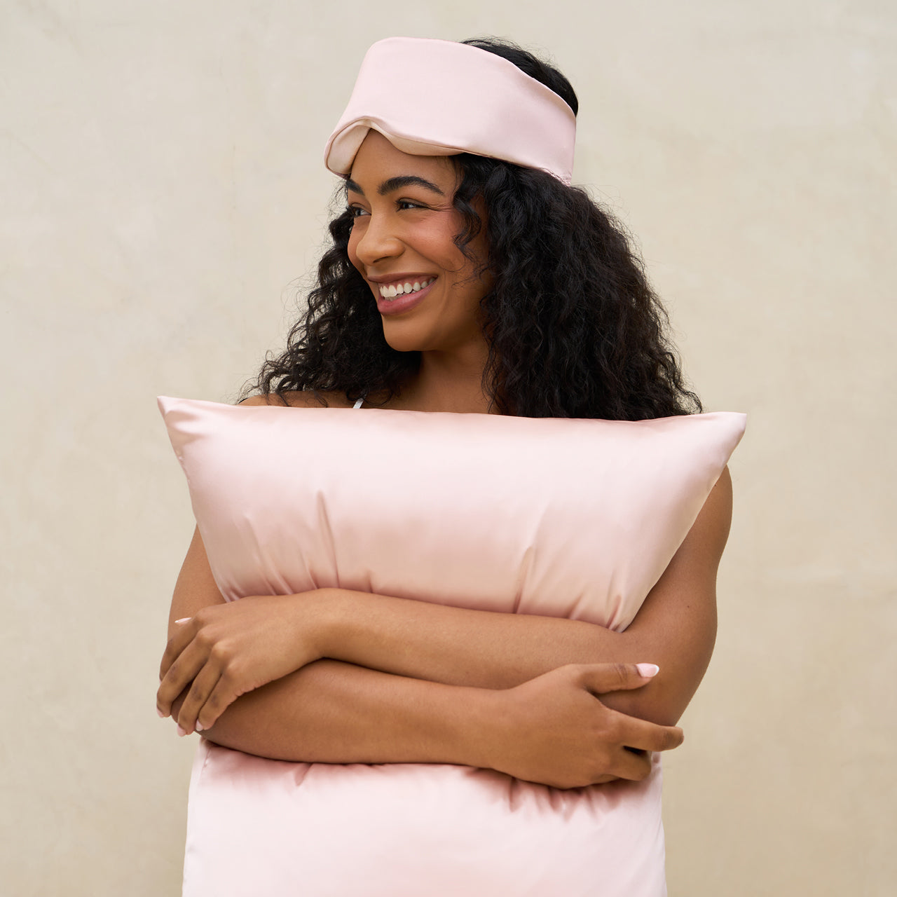 Blush Contour Pillow Eye Mask - Curated Collection