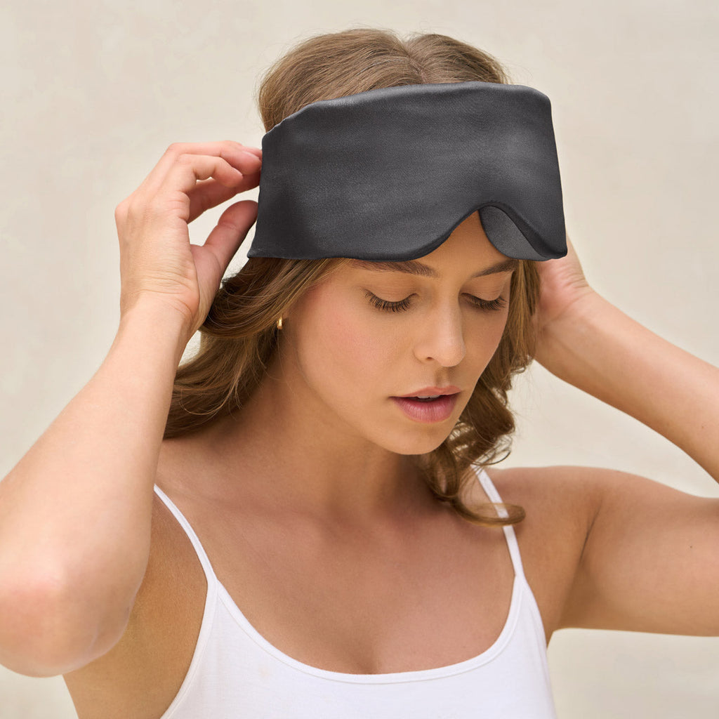 Charcoal Contour Pillow Eye Mask - Signature Selection