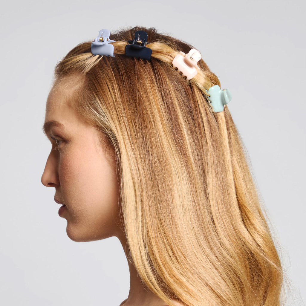 Garden Bouquet Cloud Claw Clips 8pc Set - Mini - Everyday Essentials