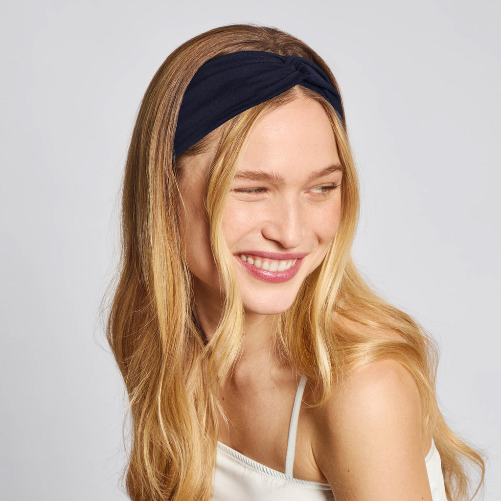 Garden Bouquet Wide Twist Headbands 2pc Set - Signature Selection