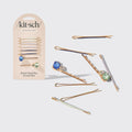 Garden Bouquet Cloud and Gem Bobby Pins 8pc Set - Curated Collection
