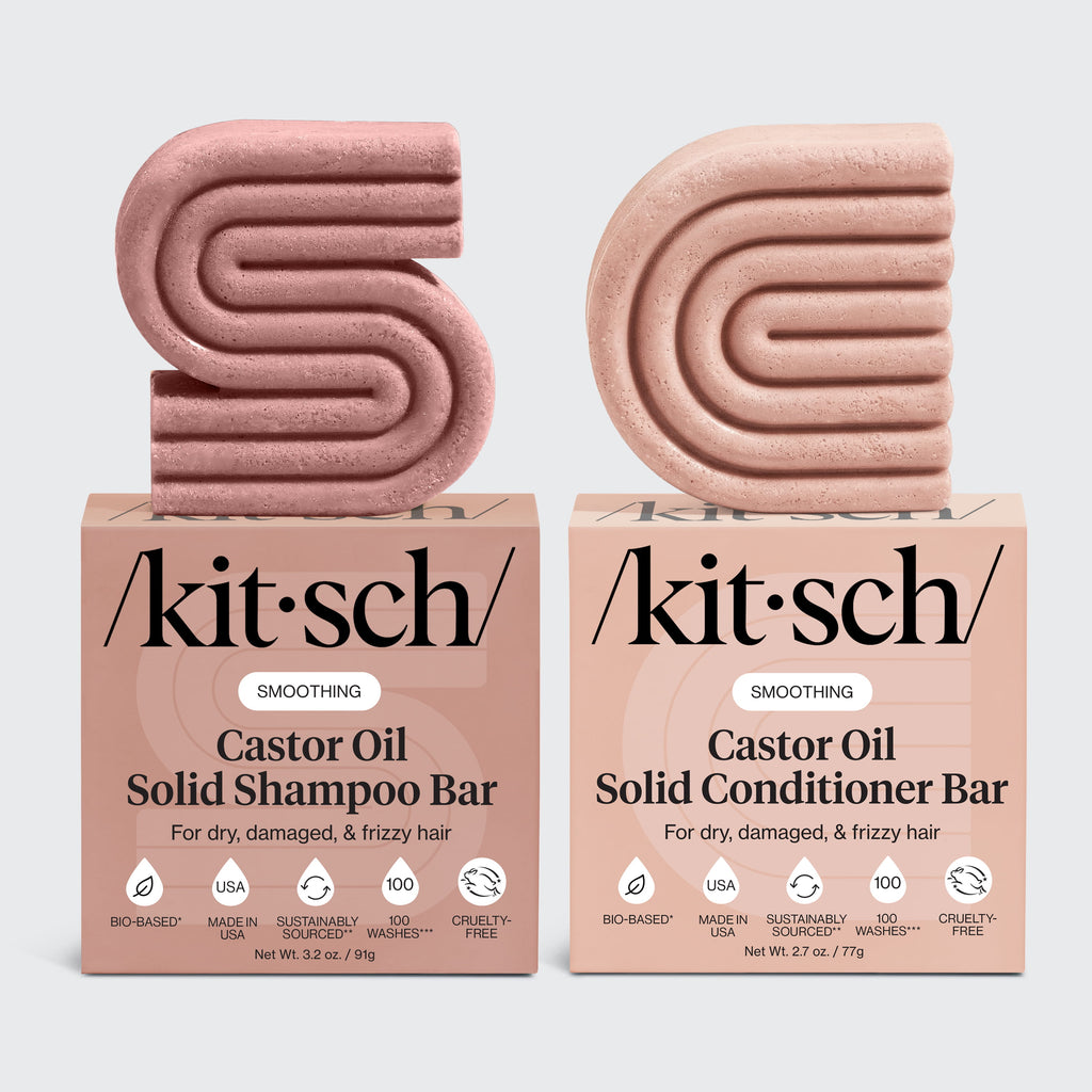 Castor Oil Nourishing Shampoo and Conditioner Bar Combo - Curated Collection