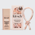 Satin Heatless Curling Set and Leave-In Conditioner Bundle - Signature Selection