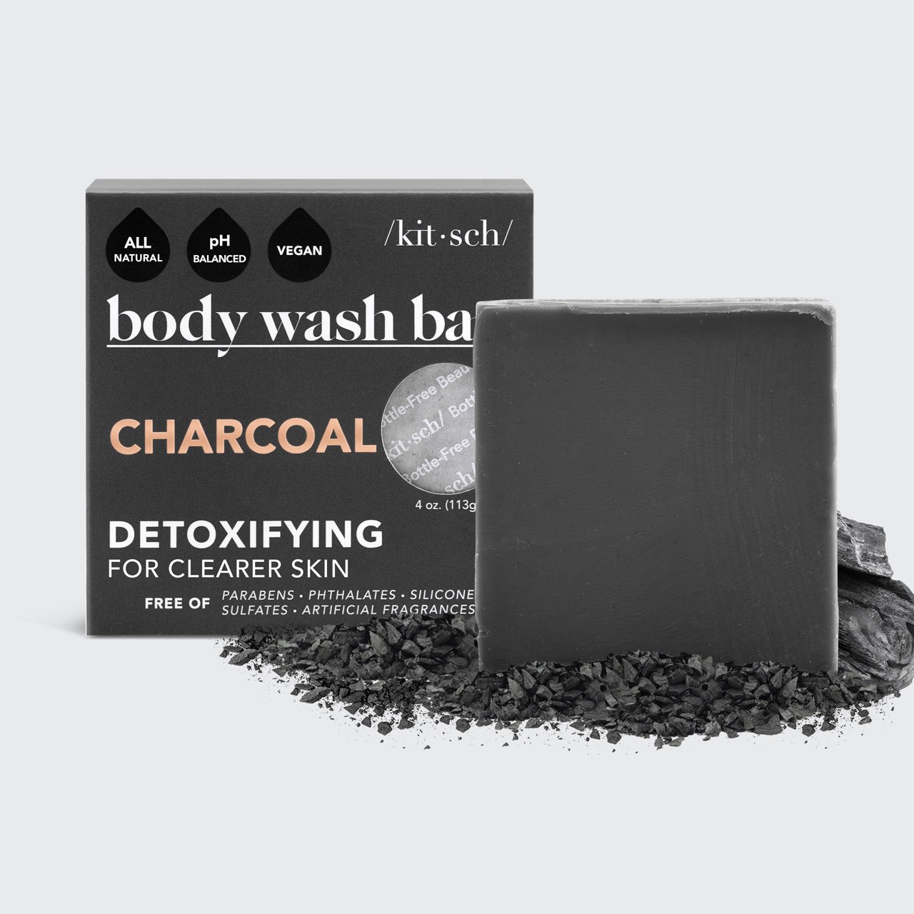 Purple Shampoo and Conditioner Bar with Biotin Caddy Bundle - Everyday Essentials