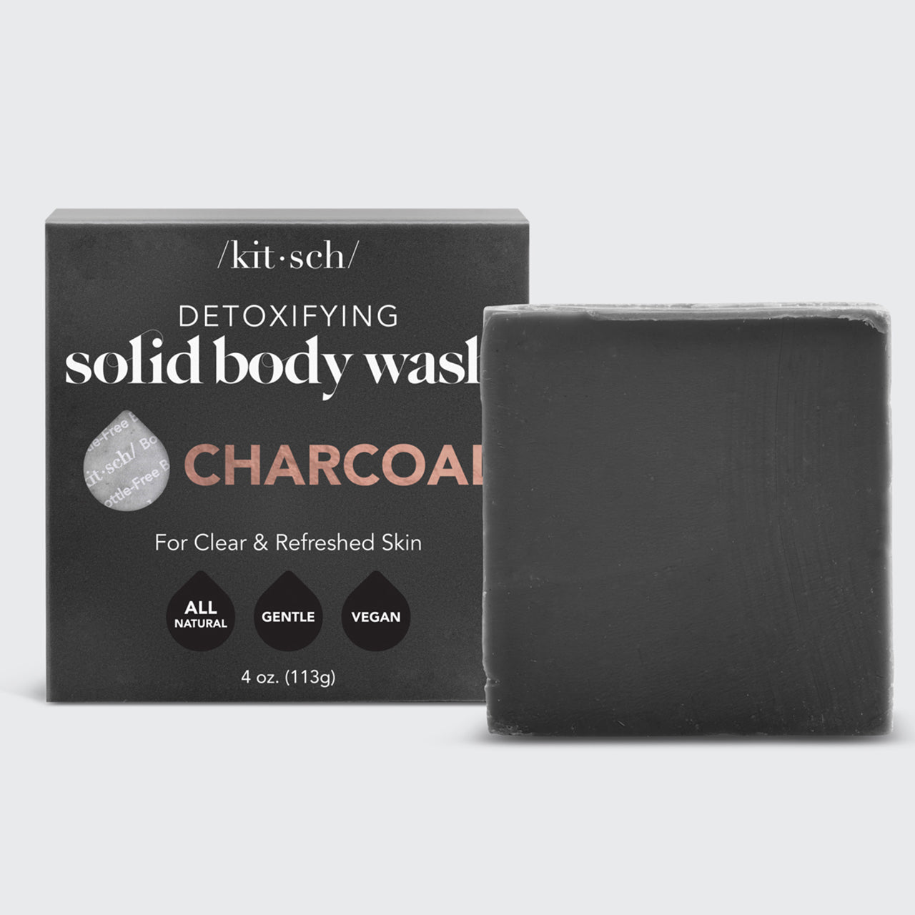 Charcoal Detoxifying Solid Body Wash - Curated Collection