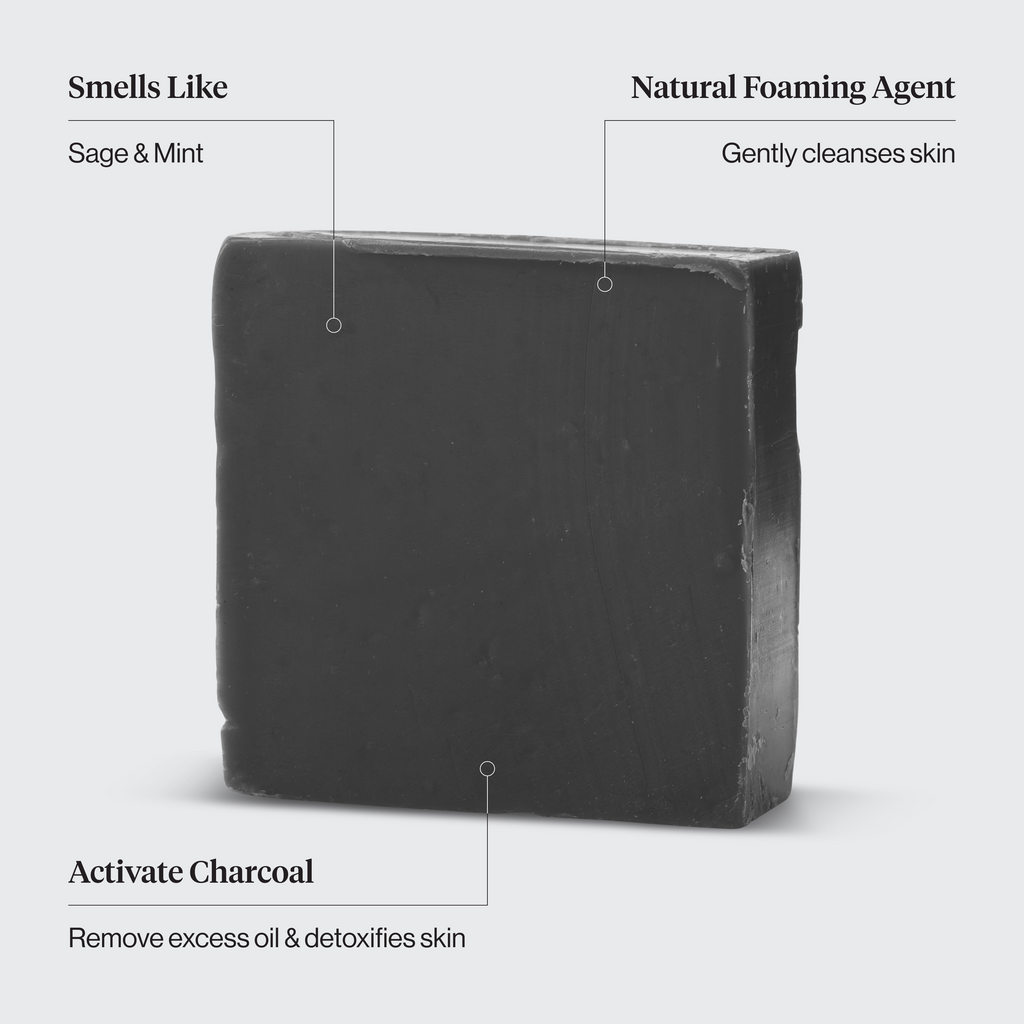 Charcoal Detoxifying Solid Body Wash - Curated Collection
