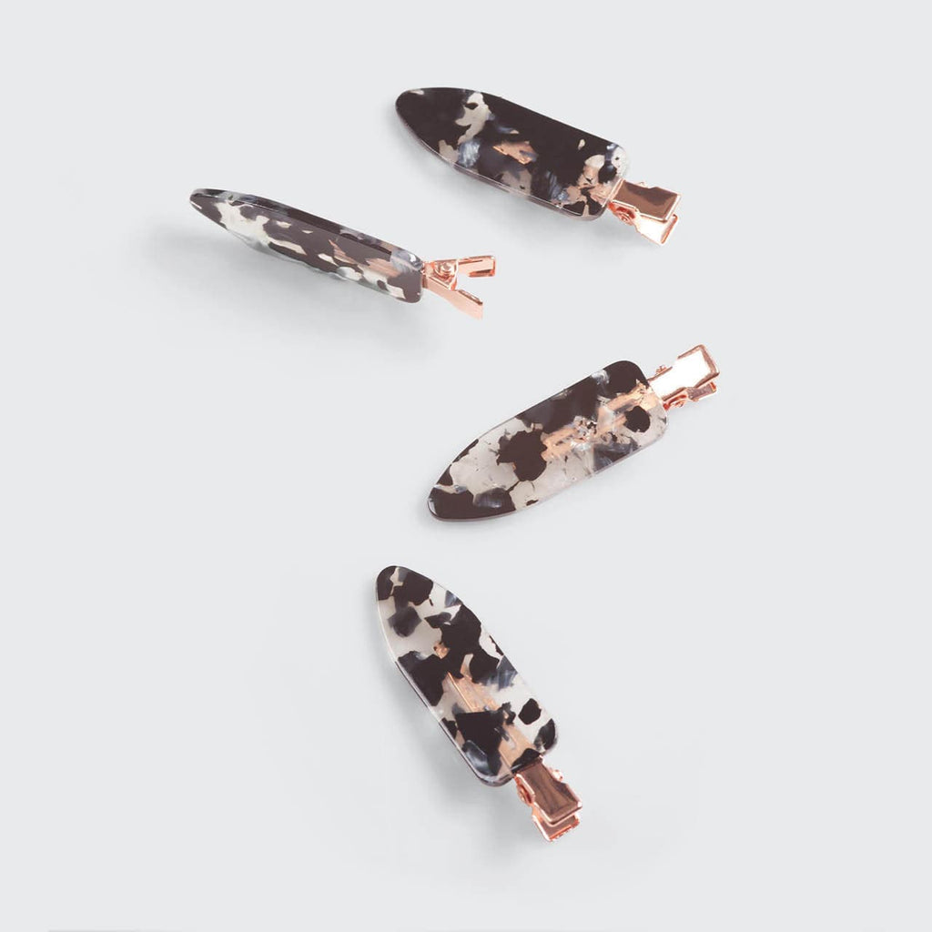Creaseless Hair Clips 4pc Set - Signature Selection
