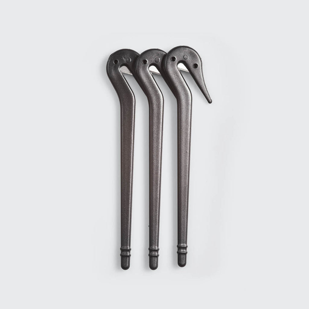 Black Elastic Cutters 3pc Set - Everyday Essentials