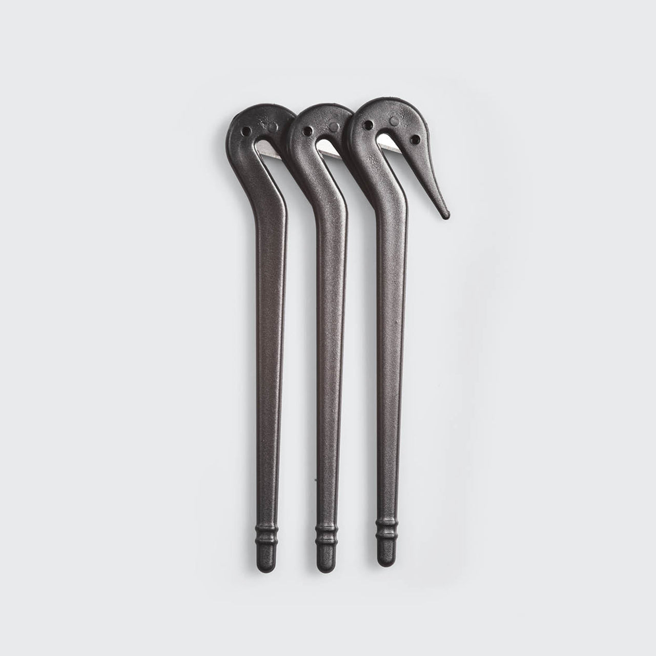 Black Elastic Cutters 3pc Set - Everyday Essentials