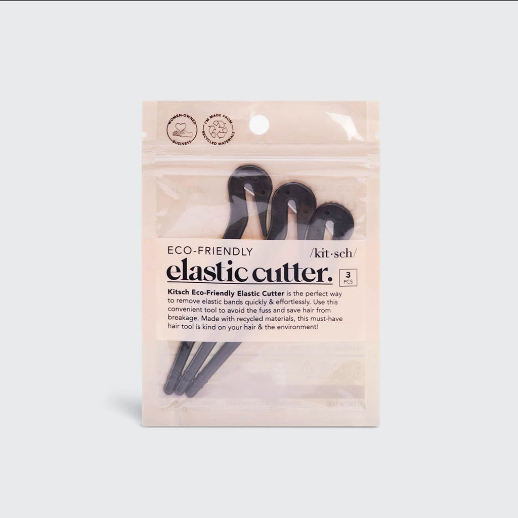 Black Elastic Cutters 3pc Set - Everyday Essentials