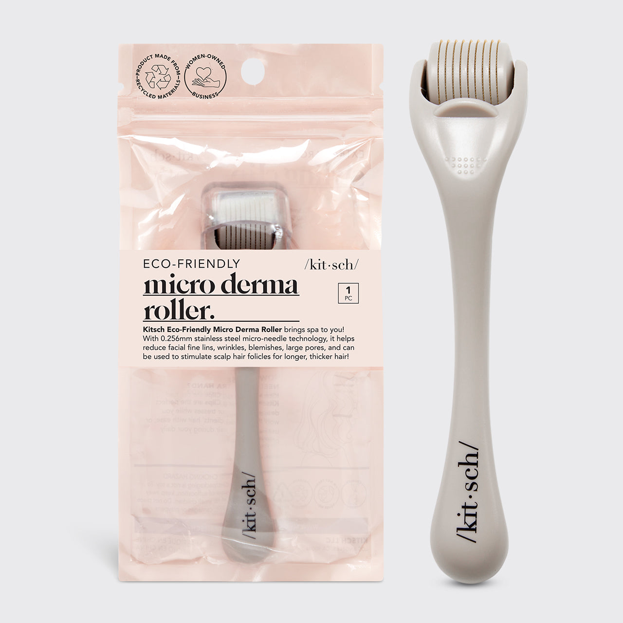 Warm Gray Micro Derma Roller - Everyday Essentials