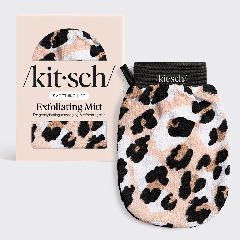 Leopard Exfoliating Glove - Signature Selection